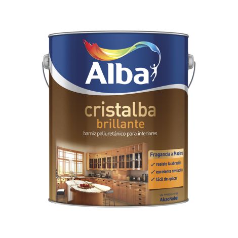 Barniz Brillante Cristalba Alba 1 Lt