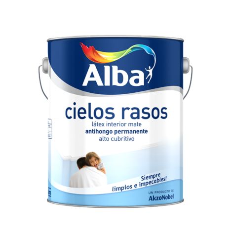 Látex Antihongo Cielos Rasos Alba 20 Lt