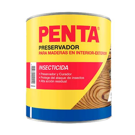 Penta preservador y curador para madera x 1 Lt