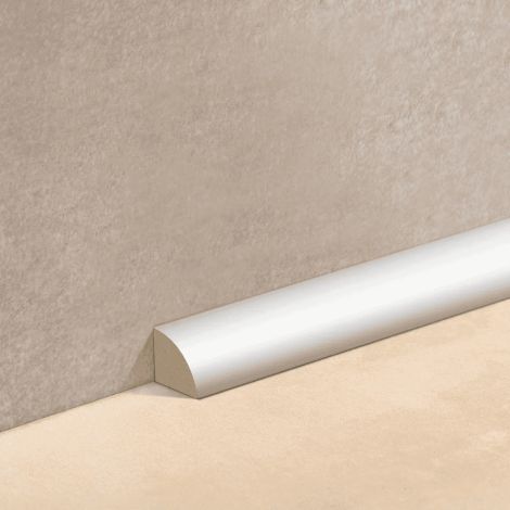 Zócalo Cuarta Caña Blanco  (15 x 15mm x 2,44mts)