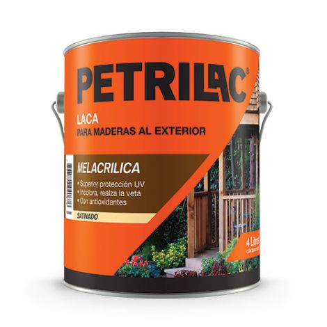Laca Melacrílica Satinada Petrilac 1 Lt