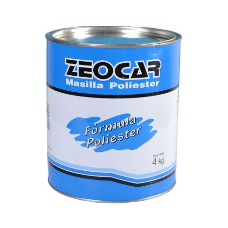 Masilla Fórmula Poliéster Zeocar 4 Kg