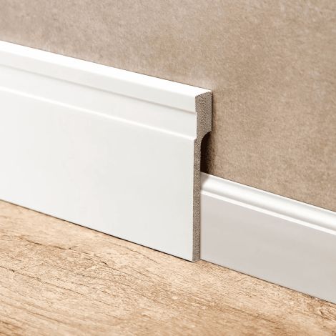 Zócalo Reforma Line Blanco (120 x 2mm x 2,44mts)