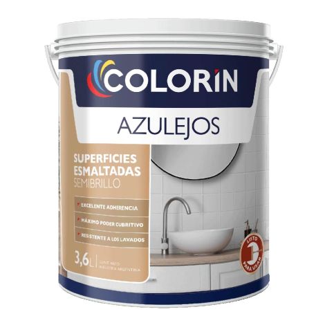 Colorín Azulejos Blanco 3,6 l