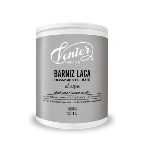 Laca Venier para Chalked Pintura Tizada 1 Lt