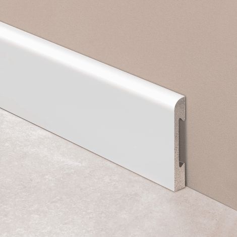 Zócalo Round Blanco (70 x 15mm x 2,44mts)