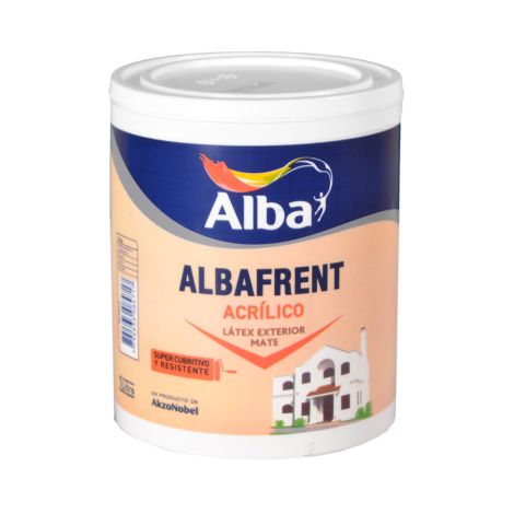 Látex Exterior Acrílico Albafrent Alba 1 Lt