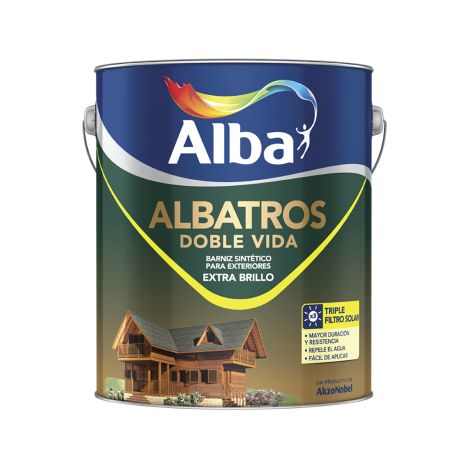 Barniz Marino Albatros Doble Vida Alba 1 Lt