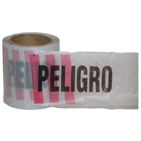 Cinta Peligro 8cm x 200mts