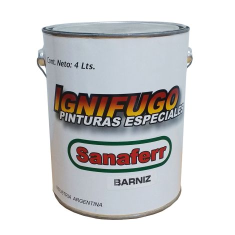 Barniz Ignífugo Sanaferr 4 Lt