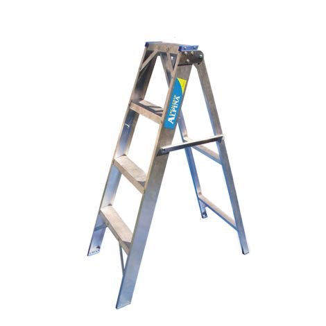 Escalera Aluminio Familiar Simple 8 Escalones Alpina