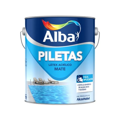Latex Acrilico Piletas Alba 10 Lt