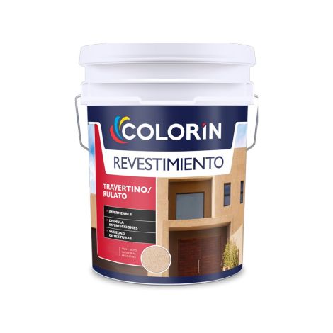 Revestimiento Colorin Travertino Rulato Medio 25kg