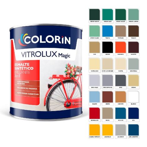 Esmalte Brillante Vitrolux Magic 3 en 1 x 4 Lts