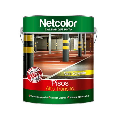 Netcolor Pisos Alto Transito Solvente X 1 Lt