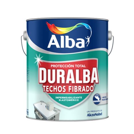 Impermeabilizante Duralba Techos Fibrado 4 Lt