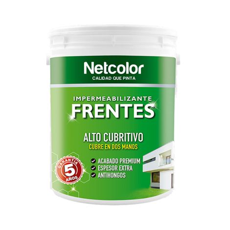 Netcolor Frentes Latex Acri­lico Exterior 1 Lt
