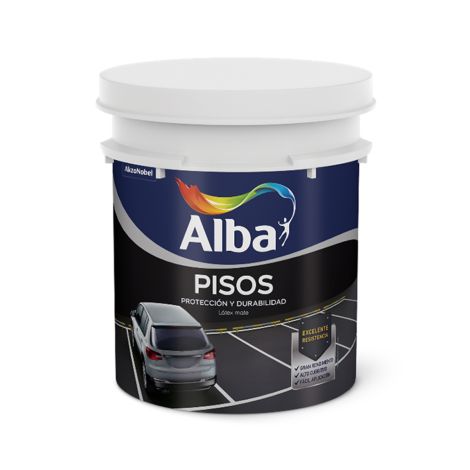 Pintura Latex Para Pisos Alba 20 Lt
