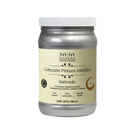Pintura Metalica Modern Masters Satinada 946 ml