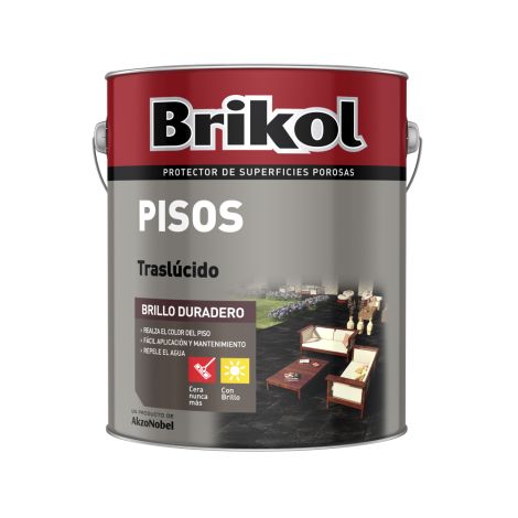Brikol Pisos Impermeabilizante Traslucido 1 Lt