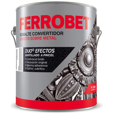 Esm Convertidor Ferro Bet Duo Martillado 0,500 Lt