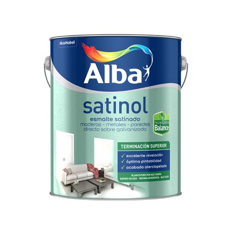 Esmalte Satinado Satinol Balance 0,500 Lt