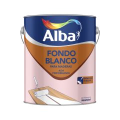 Fondo Blanco para Maderas Alba 1 Lt