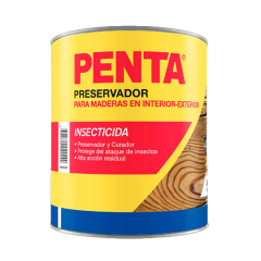 Penta preservador y curador para madera x 10 Lt