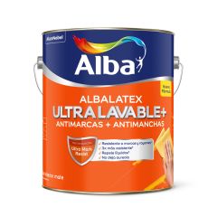Albalatex Ultralavable Alba 1 Lt