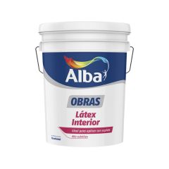 Látex Interior Obras Alba 20 Lt