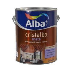 Barniz Mate Cristalba Alba 4 Lt