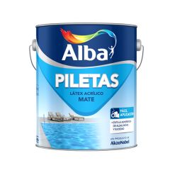Latex Acrilico Piletas Alba 10 Lt