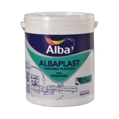 Enduido Plástico Interior Albaplast Alba 1 Lt