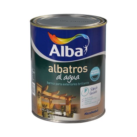 Barniz Marino Al Agua Albatros Alba 1 Lt